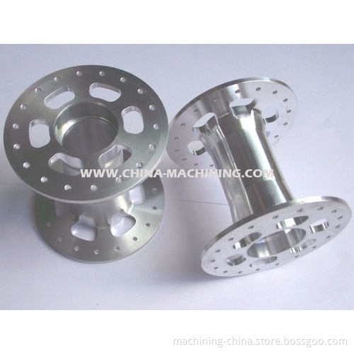 Aluminium Cover Plate with Black Anodizing by CNC Machining